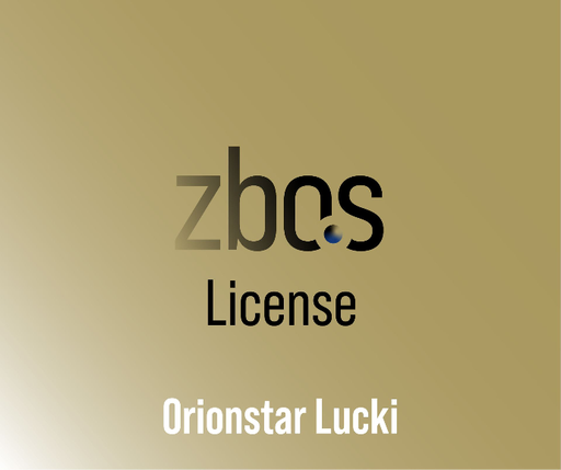 [TM-LI-LU-01] Licentie ZBOS  OrionStar Lucki Robot