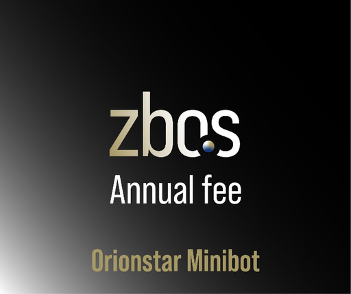 [TM-YF-MI-02] Jaarlijkse Fee ZBOS Orionstar Mini Robot