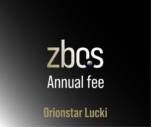 [TM-YF-LU-02] Jaarlijkse Fee ZBOS Orionstar Lucki Robot
